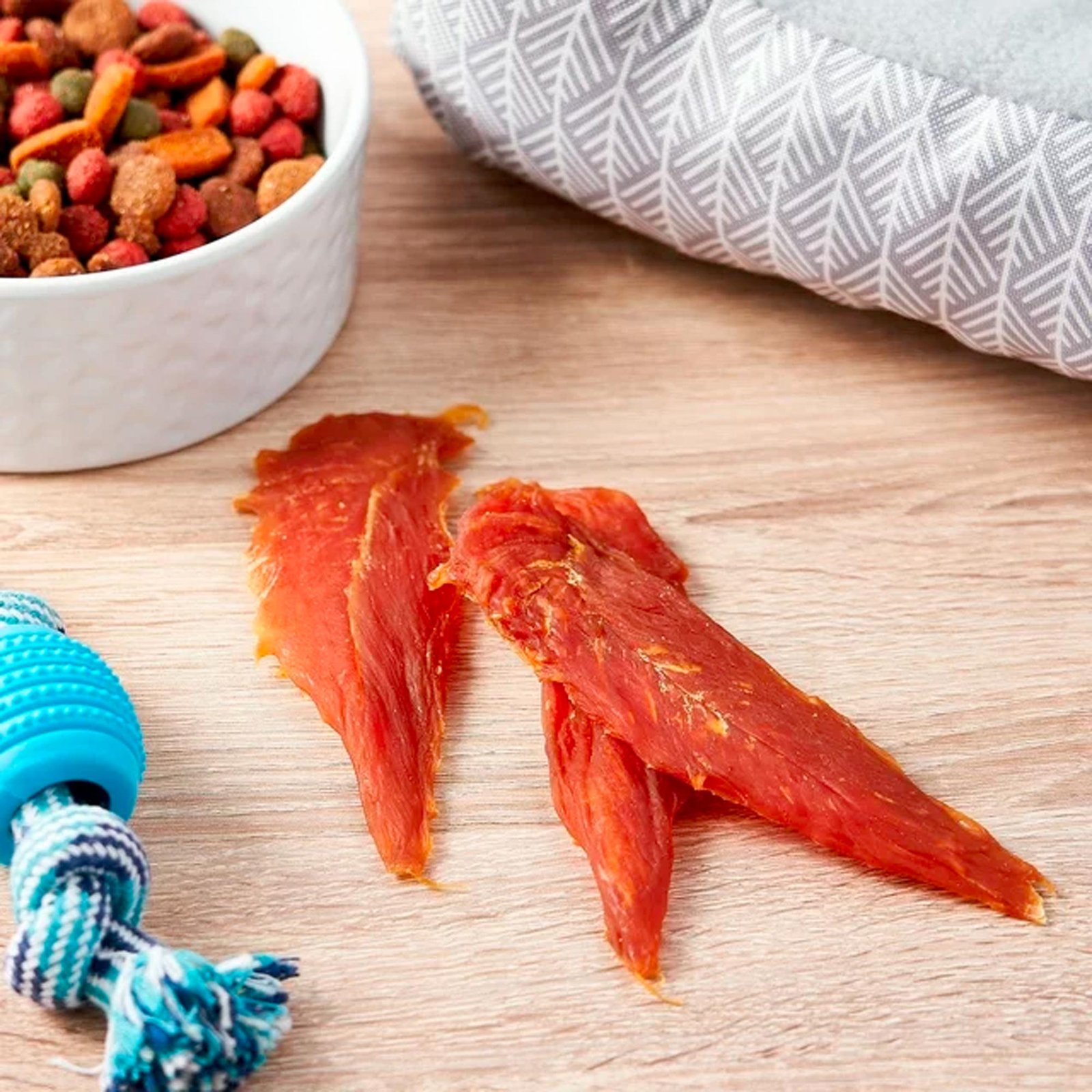 Golden Rewards Chicken Flavor Premium Dry Jerky Treats for All Dogs, 16 oz - immagine 3